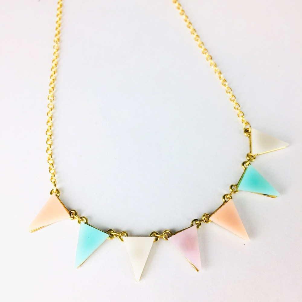Plunder Girls Triangle Banner Necklace